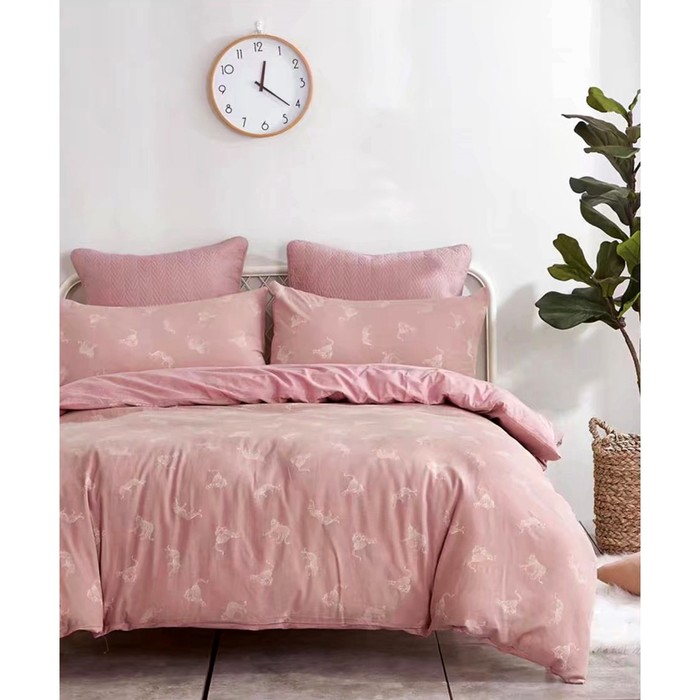 КПБ евро, 240х260 см, 200х220 см, 50х70 см-2 шт., жаккард WC03-11