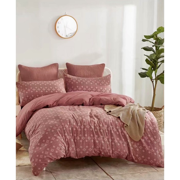 КПБ евро, 240х260 см, 200х220 см, 50х70 см-2 шт., жаккард WC03-20