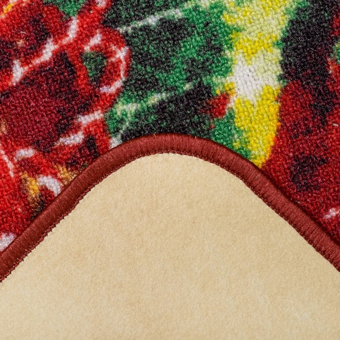 Ковер "Время подарков", размер 70х100 см, фелт, полиамид 220 гр/м