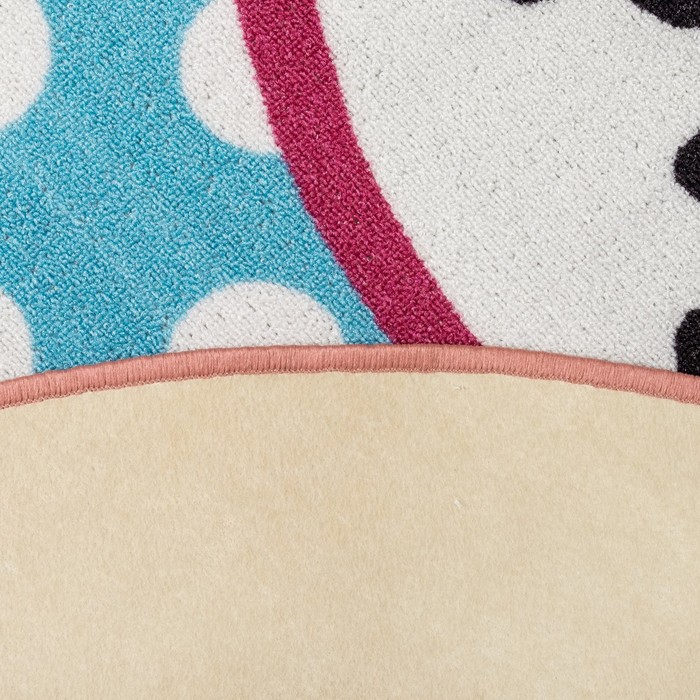 Ковер "Поросёнок", размер 100х100 см, фелт, полиамид 220 гр/м