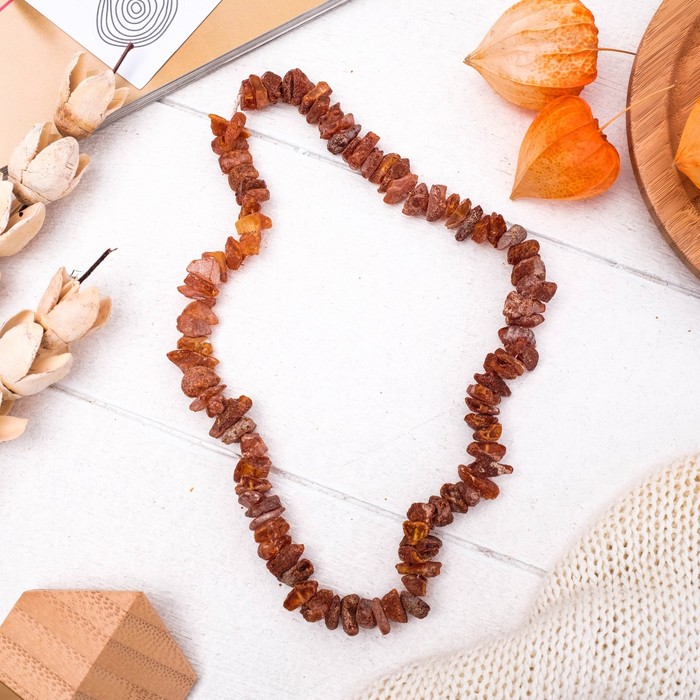 Бусы "Янтарь" дичка лечебные, 30,25г., 45см 33.008