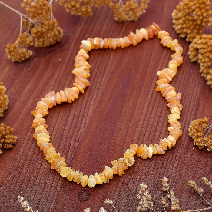 Бусы "Янтарь" дичка лечебные, 21,8г., 45см 33.008