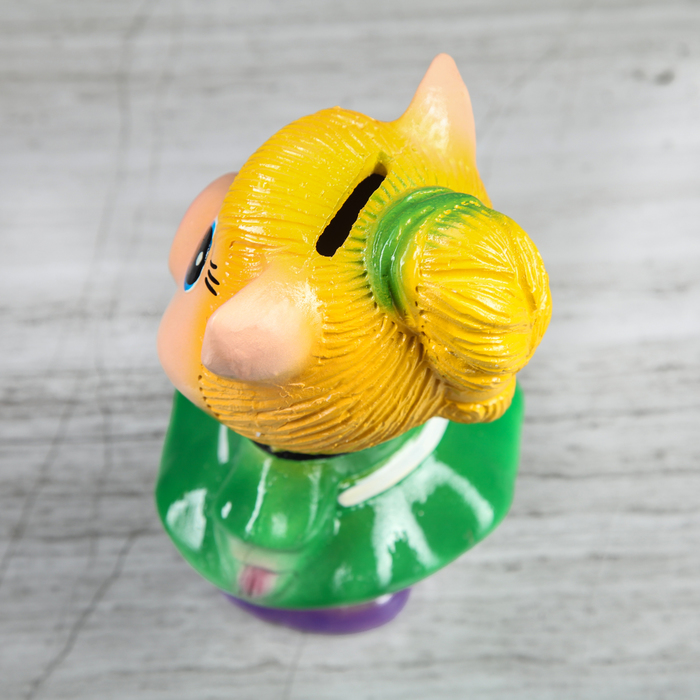 Копилка " Свинка девочка"(17-19,5см) МИКС