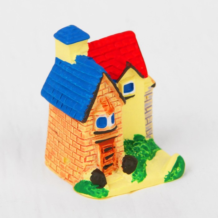 Миниатюра кукольная "Замок" размер 2,2*2,5*3,6 см