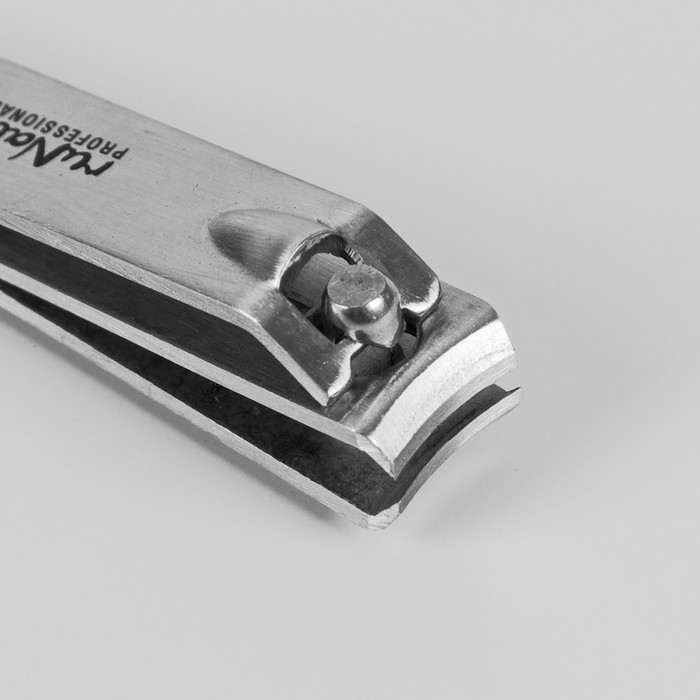 Кусачки-книпсер для ногтей, 5,7(±0,5)см, рифлёная ручка