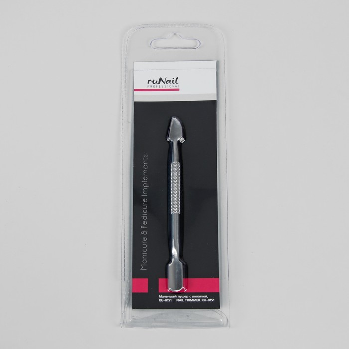 Пушер двусторонний: лопатка, топорик