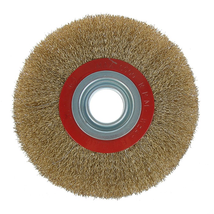 Щетка металлическая LOM для точила "плоская", 175х20 мм