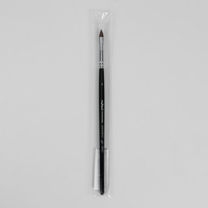 Кисть из синтетического волокна №4, конус