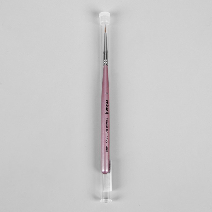 Кисть из натурального волокна №3, круглая