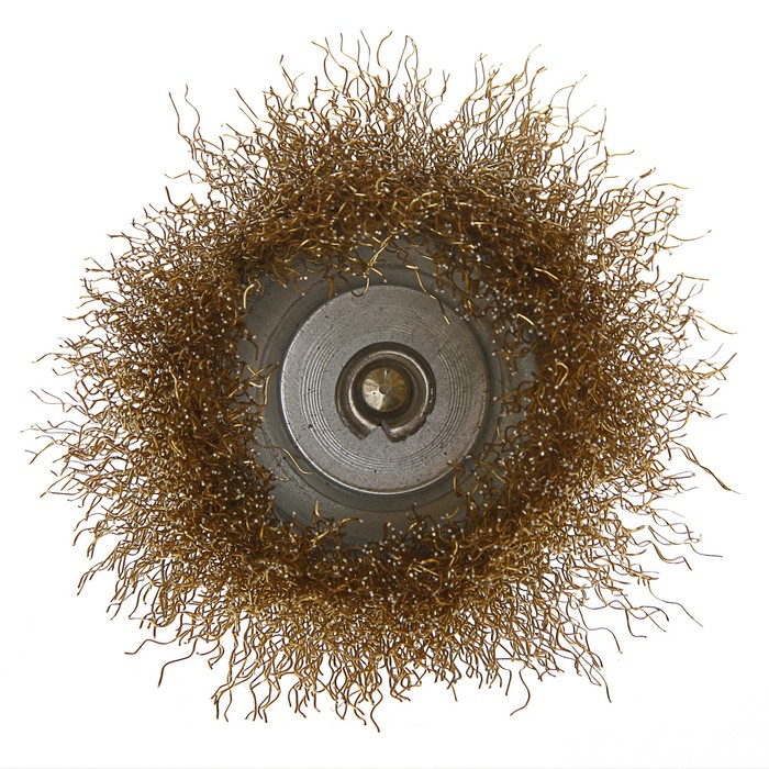 Щетка металлическая LOM для дрели со шпилькой "чашка", 75 мм