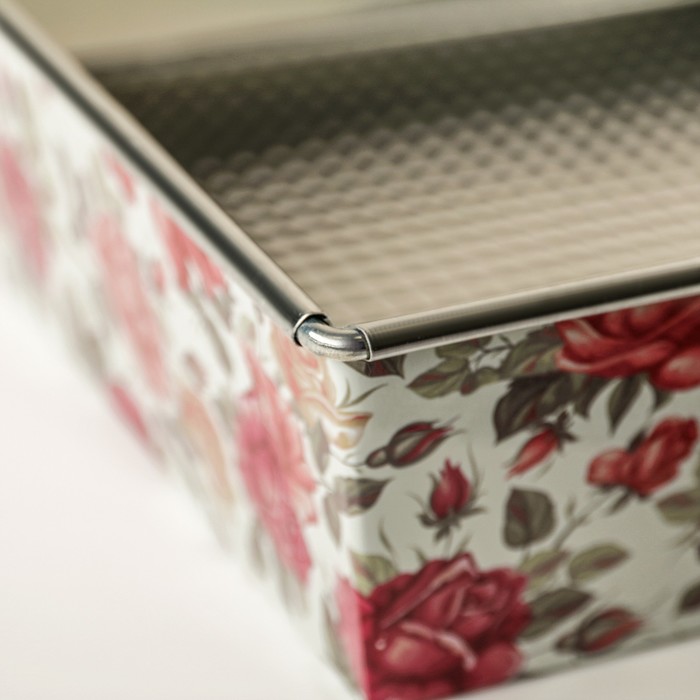 Форма для выпечки "Квадрат. Розарий" 24х6 см