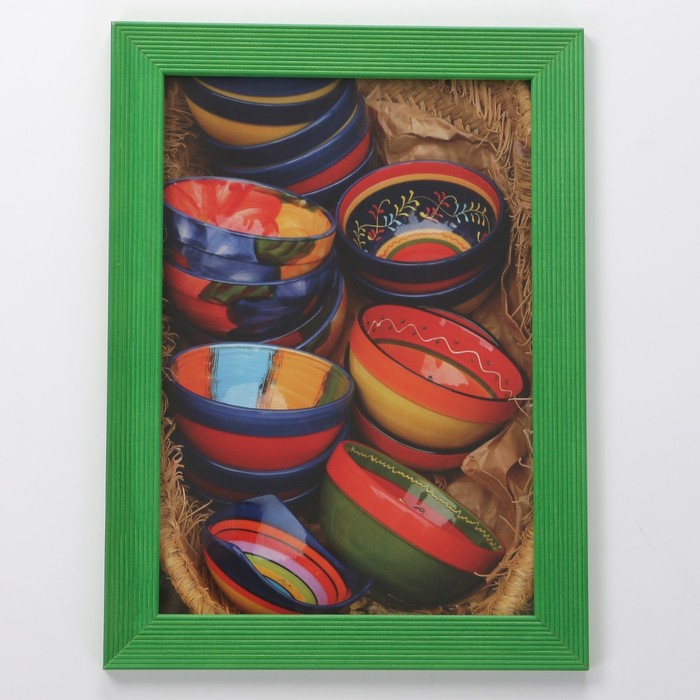 Фоторамка 21х30 см (5N92) зелёный