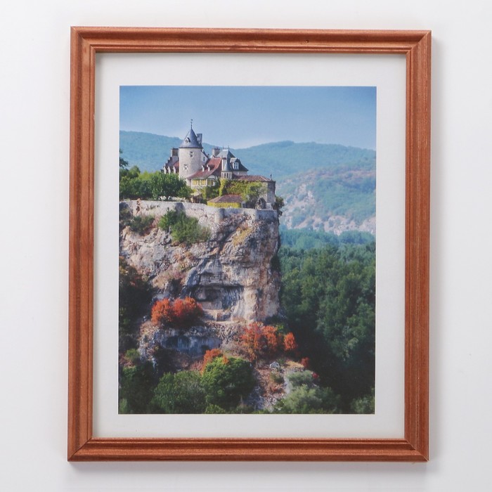 Фоторамка 20х25 см (3N80) красное дерево