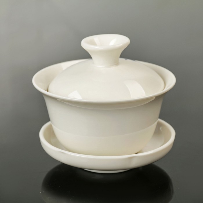 Набор для чайной церемонии "Синяя роза", 10 предметов: чахай 150 мл, гайвань 150 мл, 8 чашек 50 мл