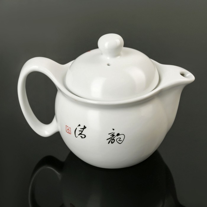 Набор для чайной церемонии "Веточка", 7 предметов: чайник 300 мл, 6 чашек 100 мл