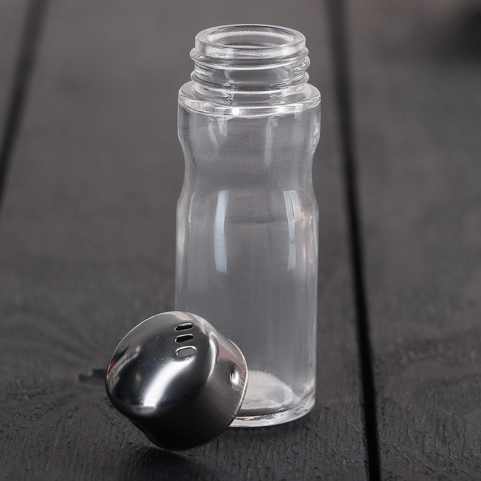 Набор для специй 5 предметов на подставке из металла "Эксклюзив" 11х13х19