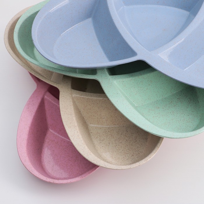 Менажница "Млечный путь", 4 ячейки, цвета МИКС