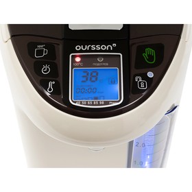 

Термопот Oursson TP4310PD/IV, 4.3 л, 750 Вт, регулировка температуры, дисплей, белый