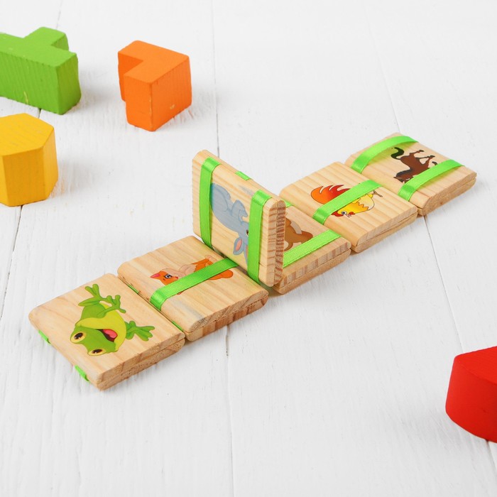 Головоломка-змейка "Животные"