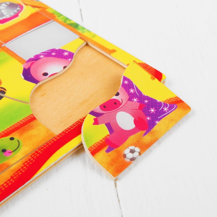 Пазл "Малыши играют"