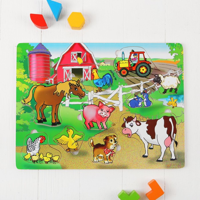 Рамка-вкладыш "Ферма", макси размер