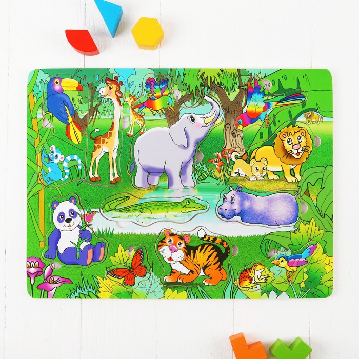 Рамка-вкладыш "Сафари", макси размер