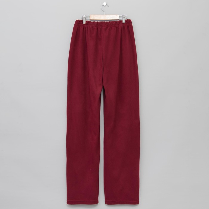 Брюки женские 258, цвет бордовый, р-р 48