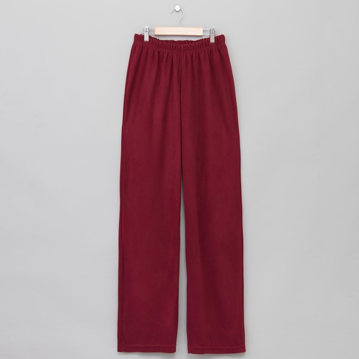 Брюки женские 258, цвет бордовый, р-р 52