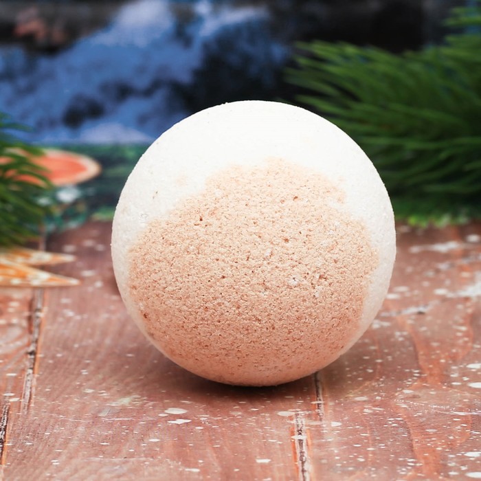 Бомбочка для ванны "Всё исполнит Новый год!" с ароматом миндального десерта