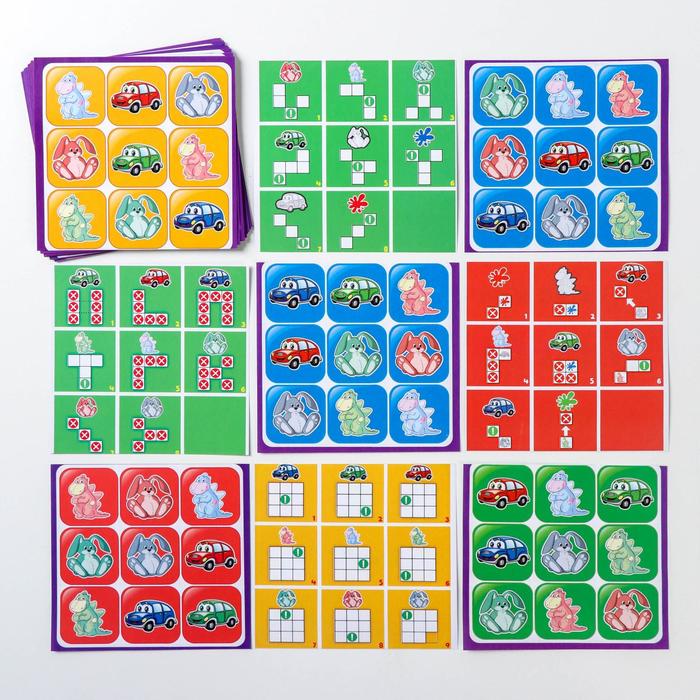 Магнитная настольная игра "Приключение игрушек"