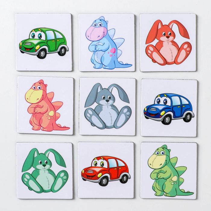 Магнитная настольная игра "Приключение игрушек"