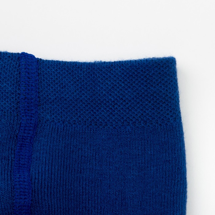 Колготки детские плюшевые ПФС70-1698, цвет васильковый, рост 92-98 см