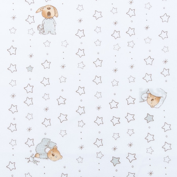 Пелёнка детская Звездочет 75х120 см, фланель, 160 г/м², 100% хлопок