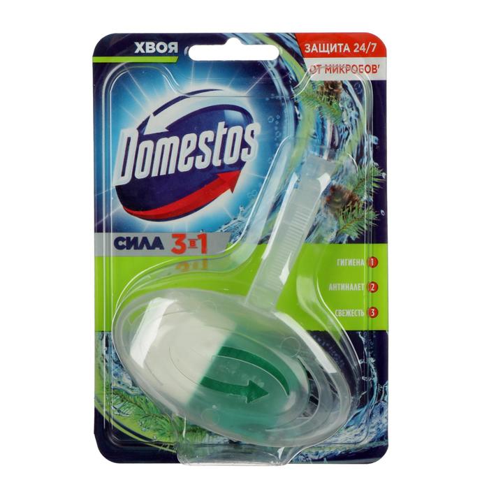 Блок гигиенический Domestos "Хвоя", сменный, 40 г