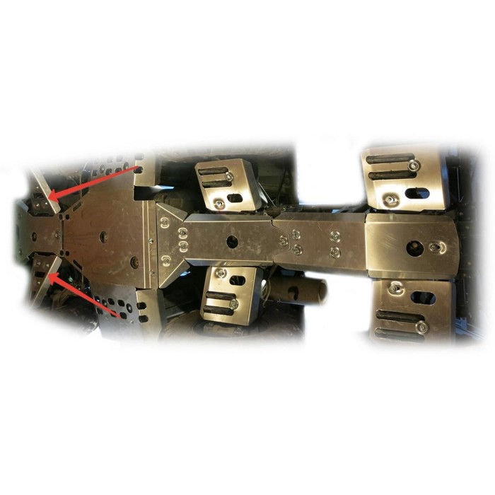 Защита передних рычагов Rival Polaris Sportsman 6*6 800 EFI BIG BOSS 2011-14, 4.7411.1-5