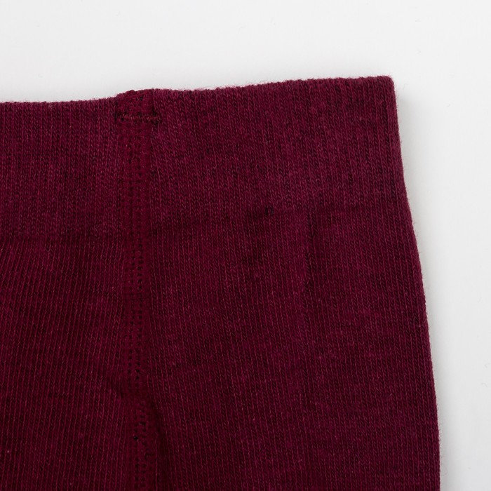 Колготки детские ES020817 цвет бордовый, рост 128-134
