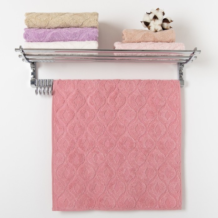 Полотенце  FIDAN "MAISON" 70х130  состав 80% бамбук,20% хлопок 450 гр/м пудра