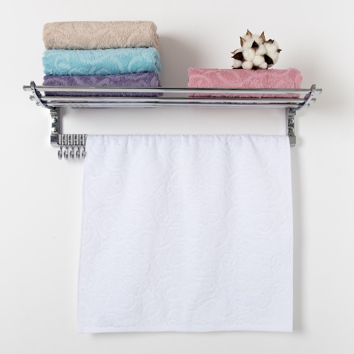 Полотенце  Premier  "LIONA" 50х90 состав 100% микрокоттон, белый