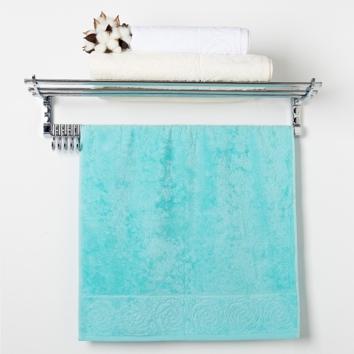 Полотенце  Premier  "RIXOS" 70х140 состав 100% микрокоттон ,  ментол