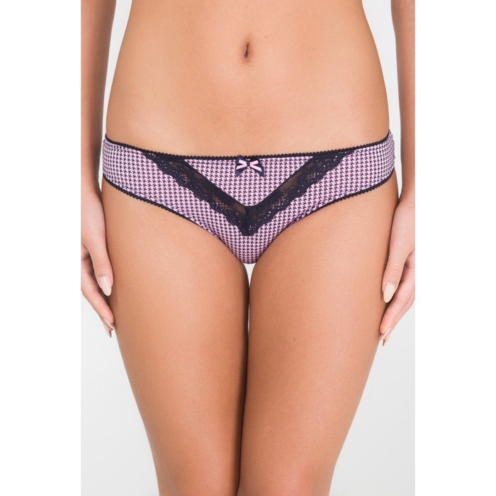 Трусы женские слипы Fariza, цвет розовый, размер 44 (S)