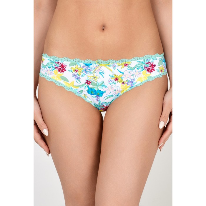 Трусы женские слипы Rabina, цвет белый, размер 44 (S)