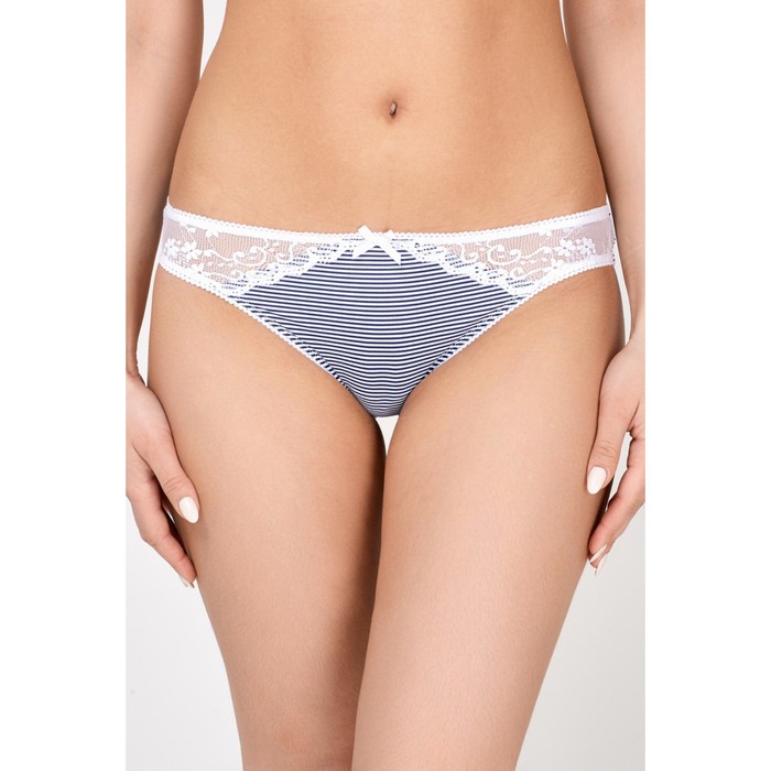 Трусы женские стринги Sedrina, цвет синий, размер 44 (S)