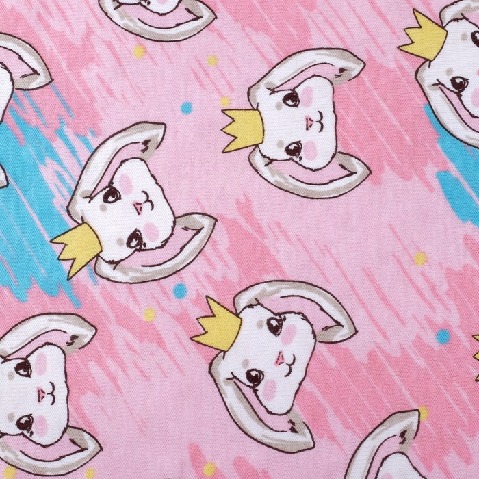 Одеяло Крошка Я "Мистер Хрю" 110х140 см, цвет розовый, хлопок/полиэстер