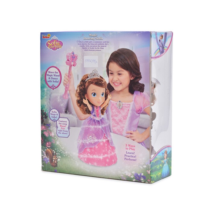 Кукла Disney "София Прекрасная: Танец принцессы",со световым и звуковым эффектом, 33 см