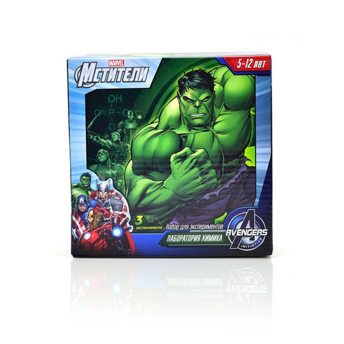 Игровой набор для проведения экспериментов Мстители Marvel "Лаборатория химика"