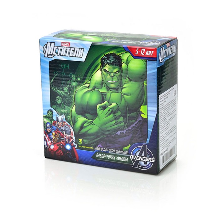 Игровой набор для проведения экспериментов Мстители Marvel "Лаборатория химика"