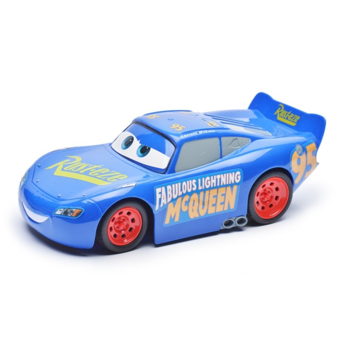 Автомобиль на радиоуправлении Disney/Pixar Тачки "Тачки 3: Молния Маккуин", 22 см, синяя