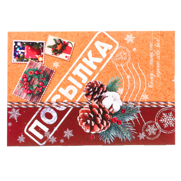 Коробка складная «Посылка», 22 х 30 х 10 см