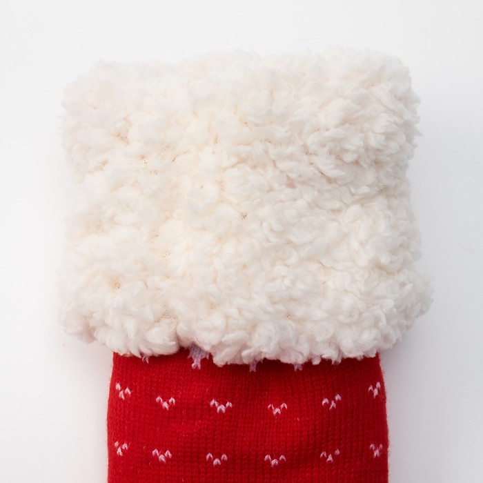 Носки женские KAFTAN "Скандинавский" красные 100% п/э, акрил