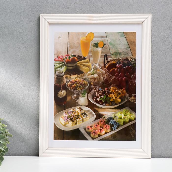 Фоторамка 30х40 см (5N26) белый